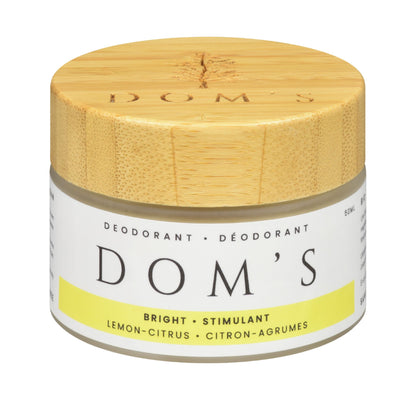 Dom's Deodorant Bright Lemon Citrus 50ml