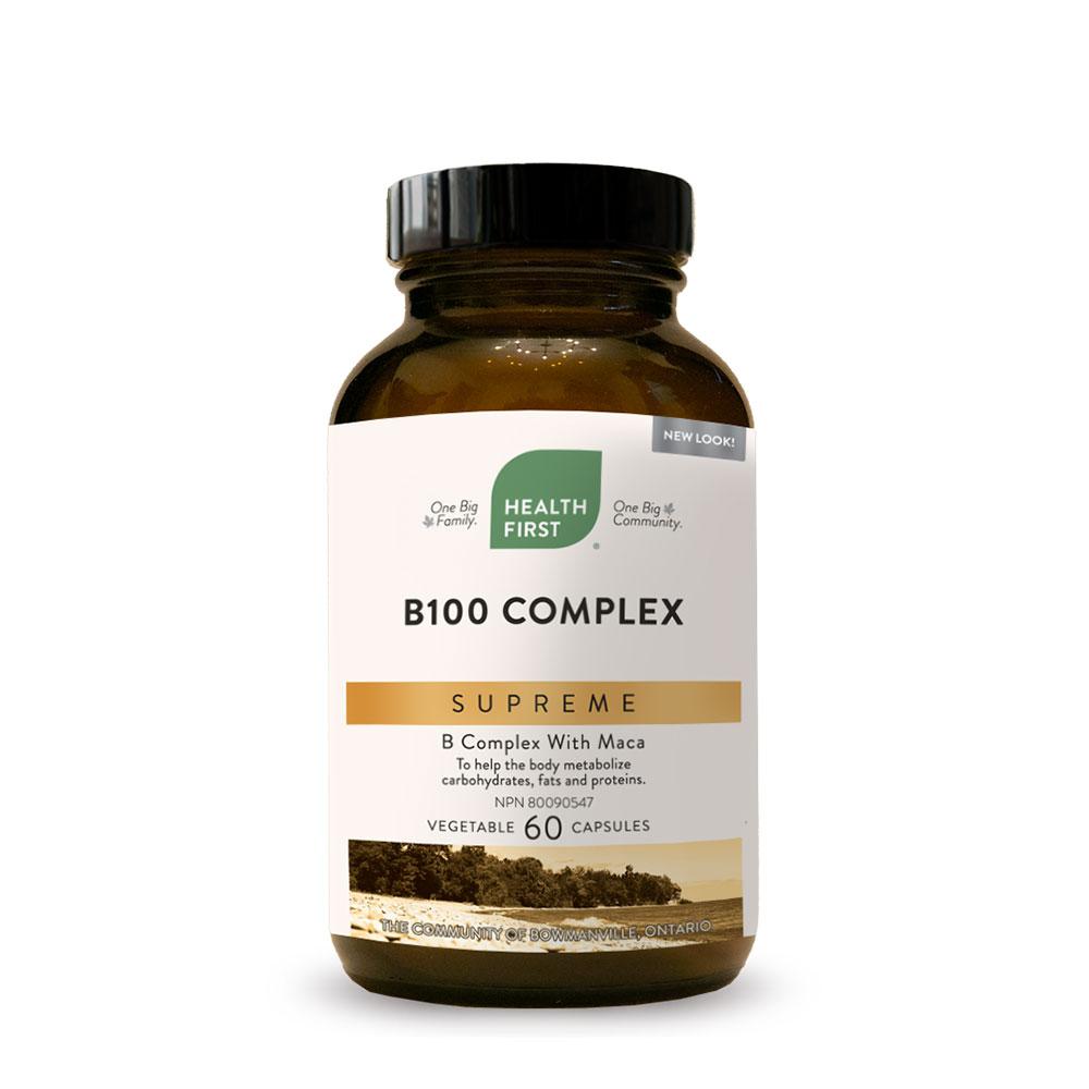 Health First B100 Complex Supreme 60 Capsules