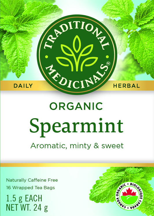 Traditional Medicinals Organic Spearmint 16 Tea Bags