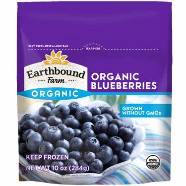 Earthbound Blueberries (Organic) 300g Frozen