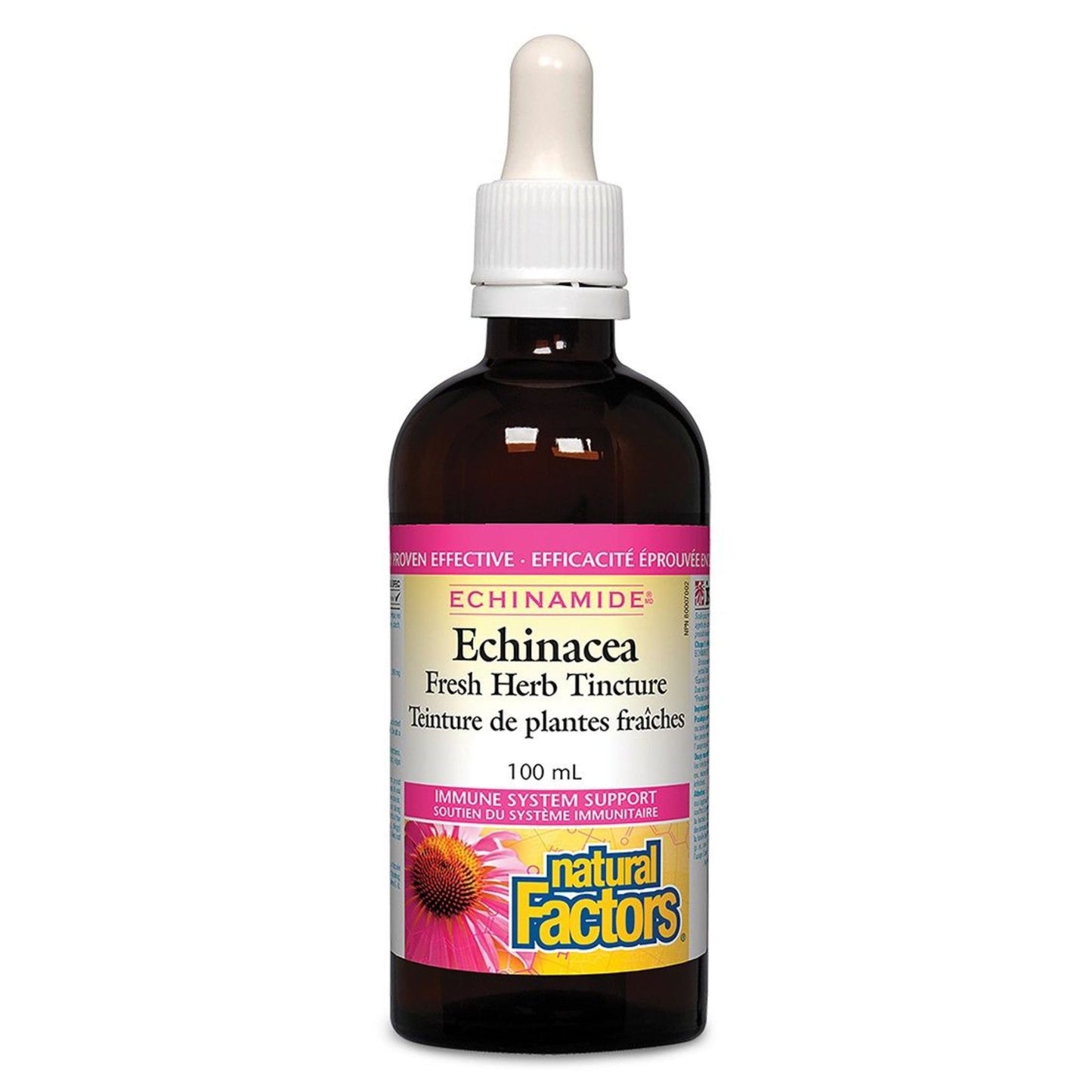Natural Factors Echinamide Echinacea Tincture 100mL