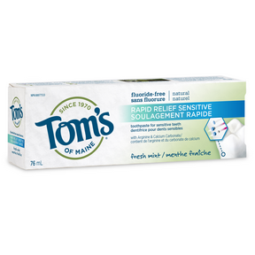 Tom's of Maine Rapid Relief Sensitive Toothpaste 76ml