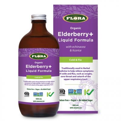 Flora Elderberry+ Liquid Formula 500ml