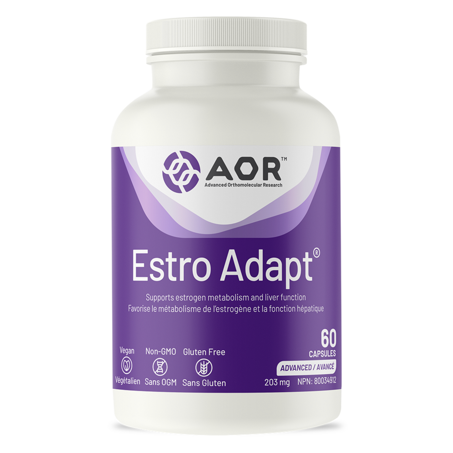 AOR Estro Adapt 60 Capsules