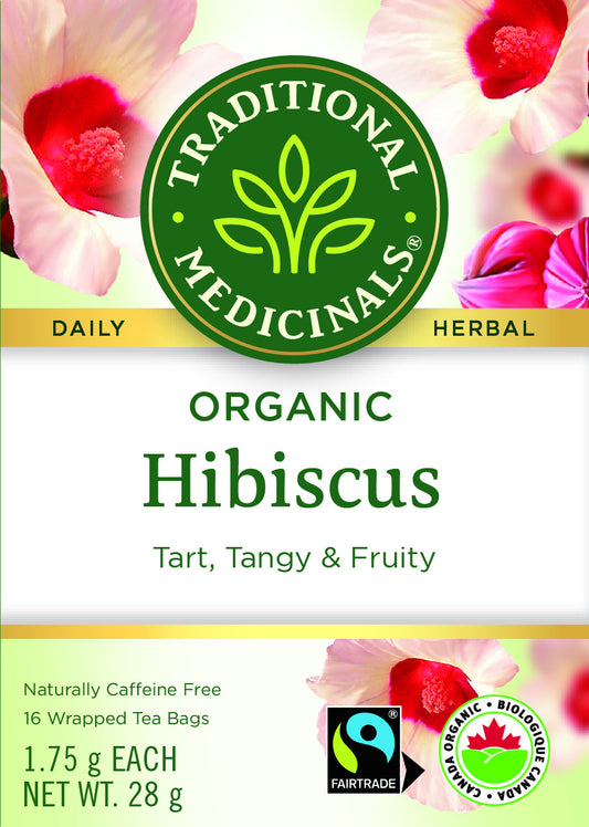 Traditional Medicinals Organic Hibiscus 16 Tea Bags