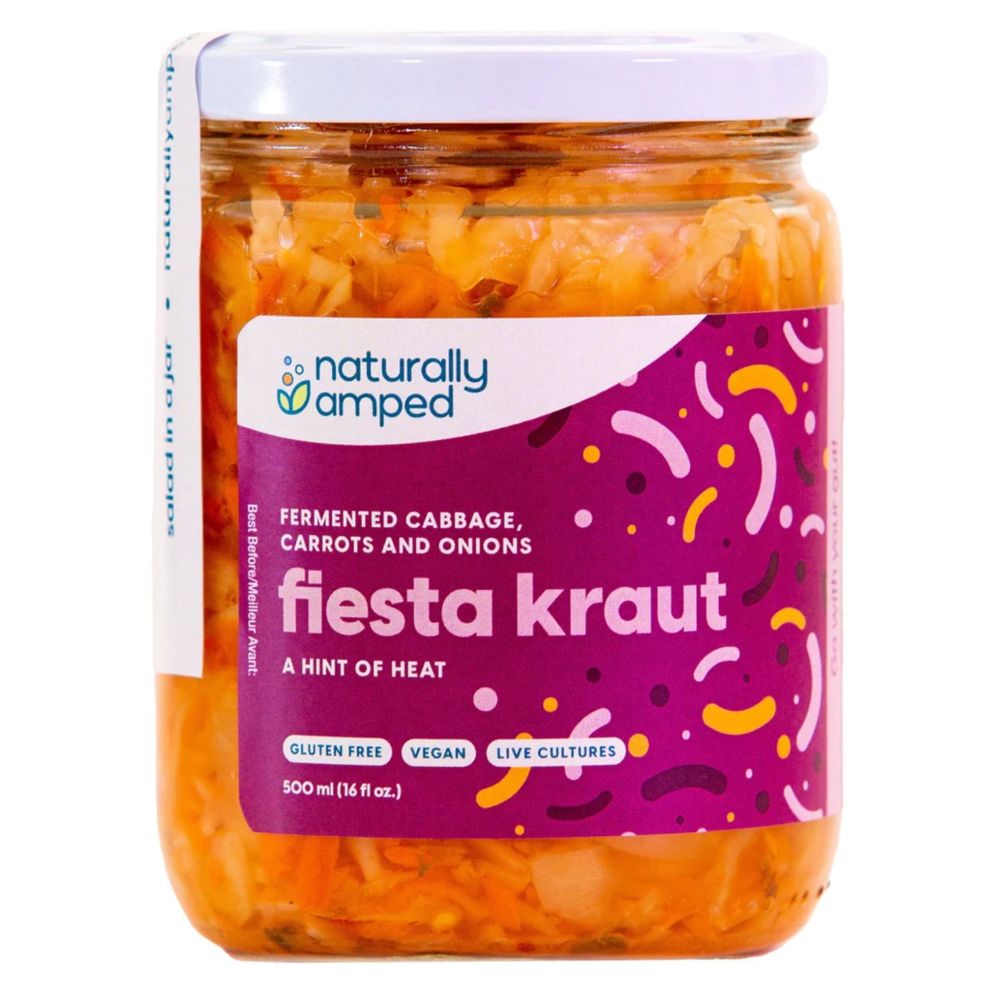 Naturally Amped Fiesta Kraut 500ml