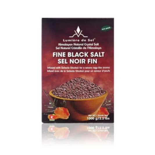 Lumiere Black Fine Salt 500g
