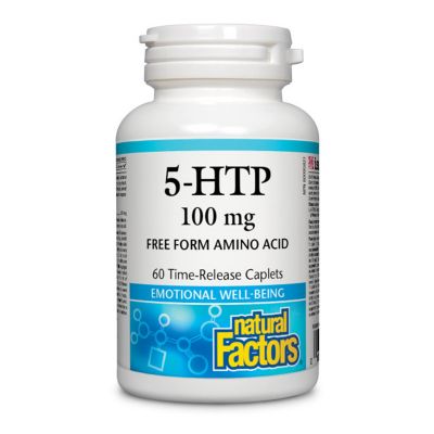 Natural Factors 5-HTP 60 Caplets