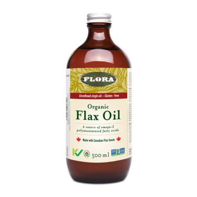 Flora Organic Flax Oil 500mL