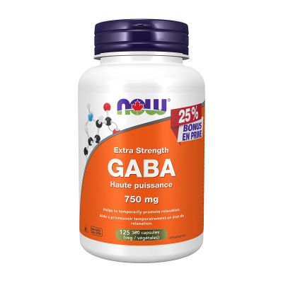 Now GABA 750mg 100 Capsules