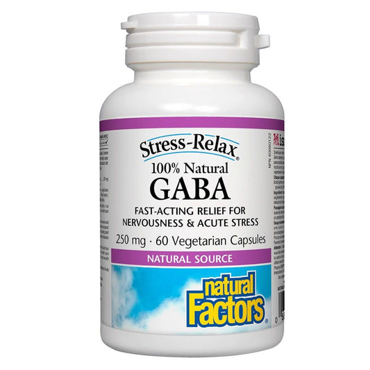 Natural Factors GABA 60 Capsules