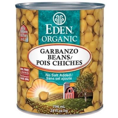 Eden Organic Garbanzo Beans 796ml