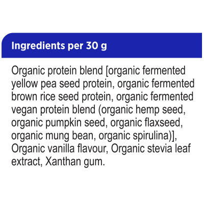 Genuine Health Fermented Organic Vegan Protein-Vanilla 900g