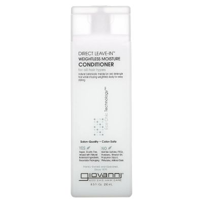 Giovanni Direct Leave In Weightless Moisture Conditioner 250ml