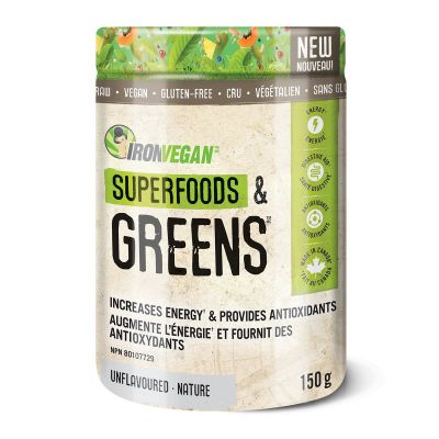 Iron Vegan Super Greens Unflavoured 150g