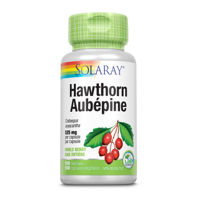 Solaray Hawthorn Berry 100 Capsules