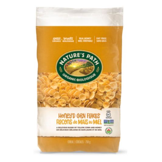 Nature's Path Organic Honey'd Corn Flakes Eco Pack 750G