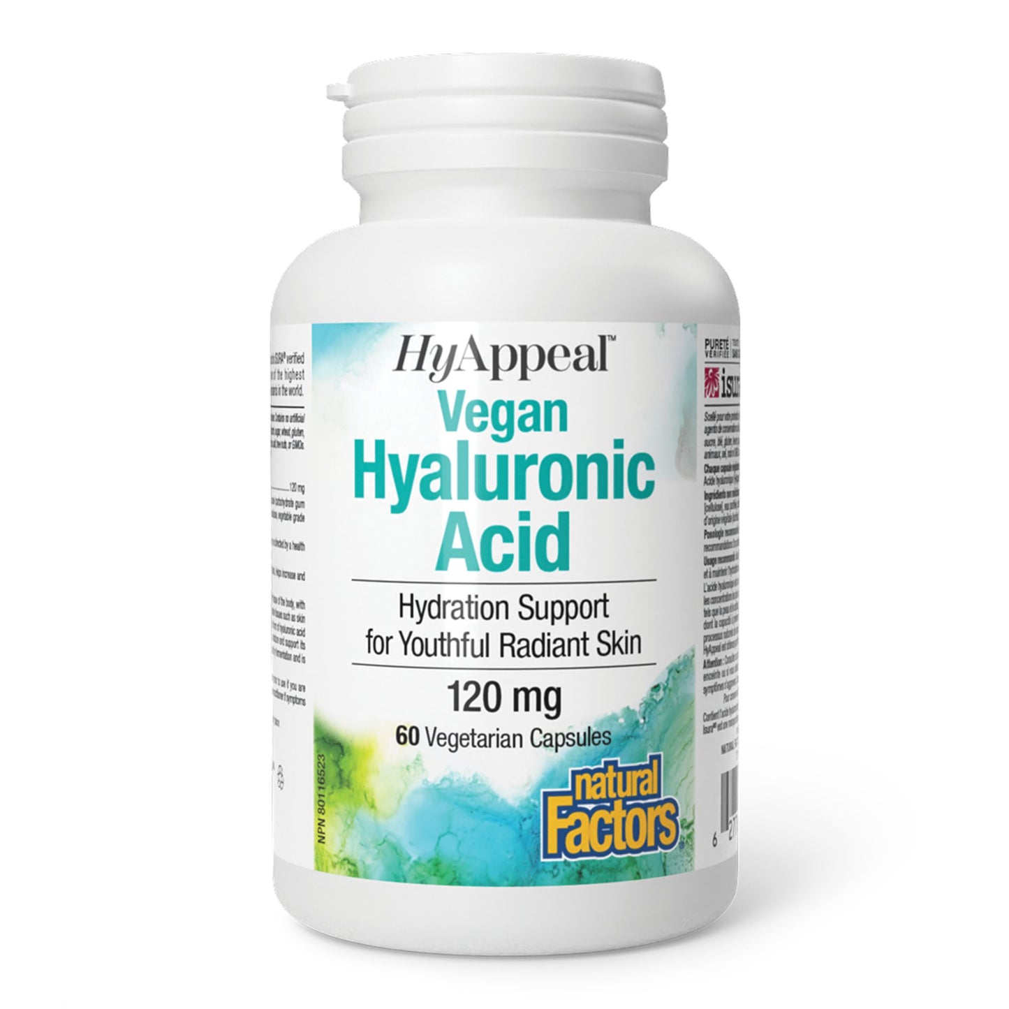 Natural Factors Vegan Hyaluronic Acid 60 Veg Caps