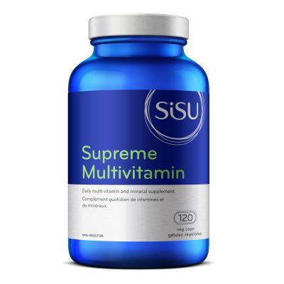 Sisu Supreme Multivitamin with Iron 120 Veg Capsules