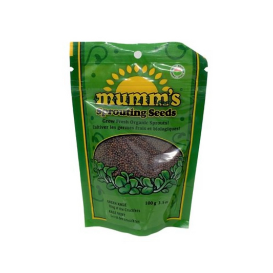 Mumm's Sprouting Seeds Green Kale 100g