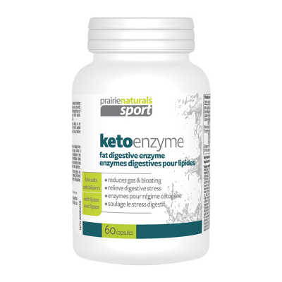 Prairie Naturals Ketozyme 60 Capsules