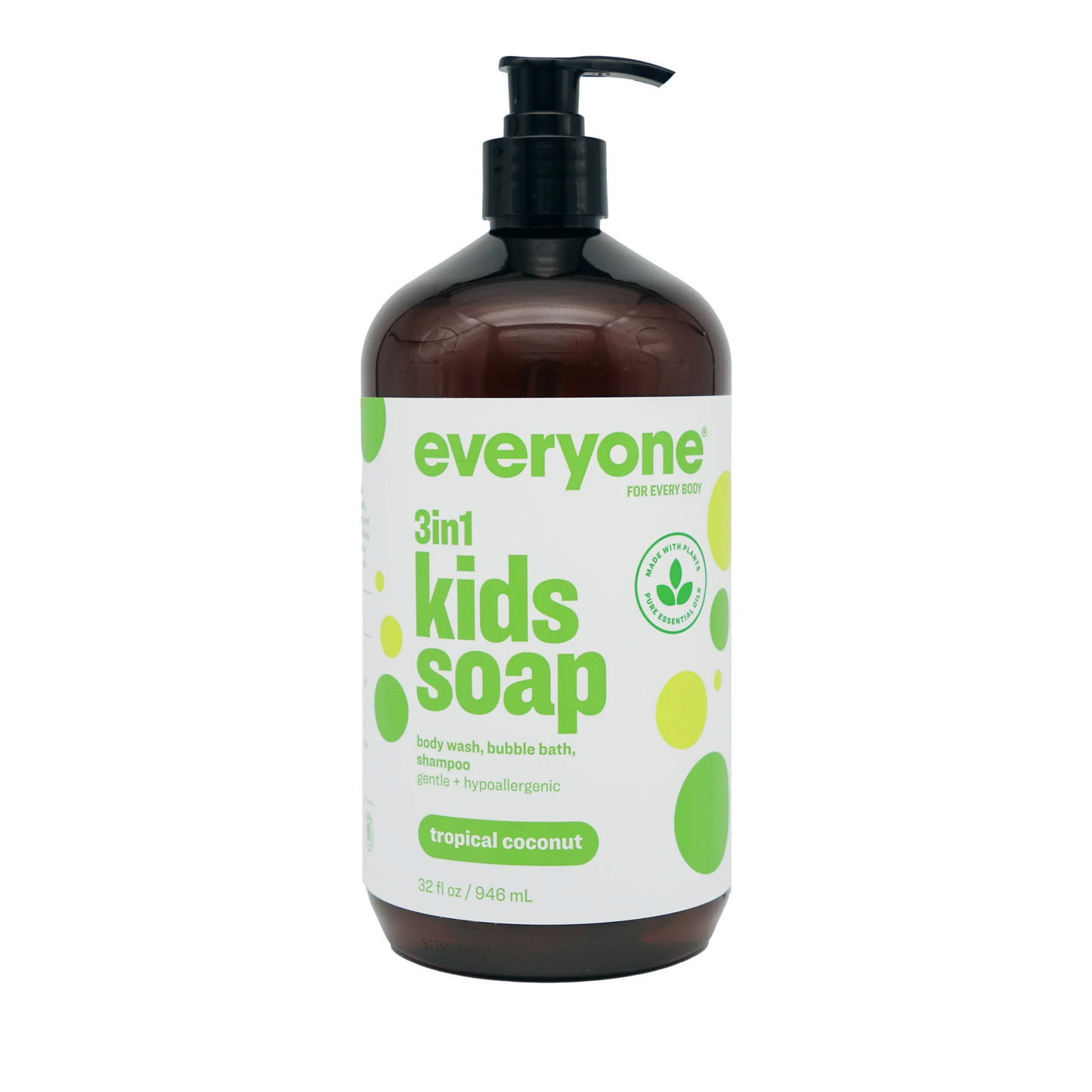 Everyone 3in1 Kids Soap Tropical Coconut 946ml