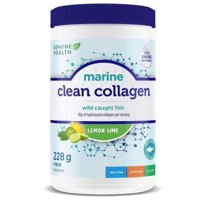 Genuine Health Collagen Marine- Lemon Lime 228g