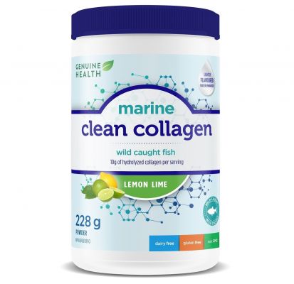 Genuine Health Collagen Marine- Lemon Lime 228g
