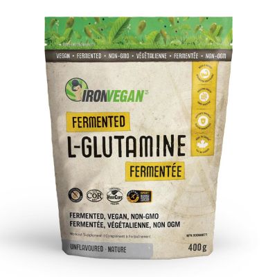 Iron Vegan Fermented L Glutamine Plain 400g