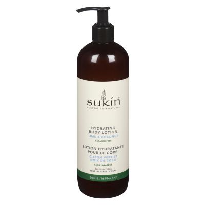 Sukin Hydrating Body Lotion Lime & Coconut 500ml