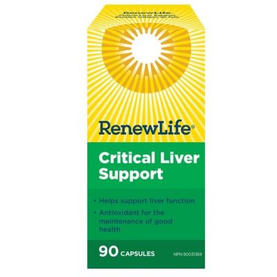 Renew Life Critical Liver Support 90 Veg Capsules