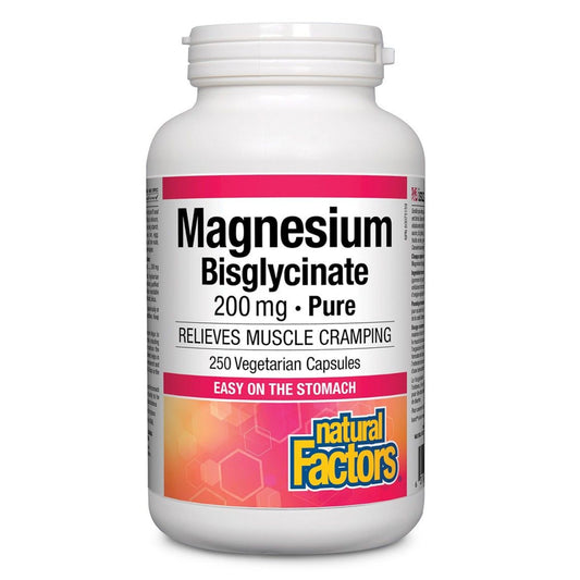 Natural Factors Magnesium Bisglycinate 250 Capsules