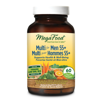Mega Food Multi for Men 55+ 60 Tablets