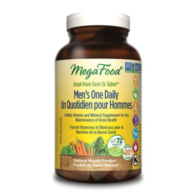 Mega Food Men One Daily 72 Tablets