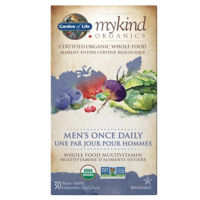 Garden Of Life MyKind Organics Men's Once Daily 30 Tablets