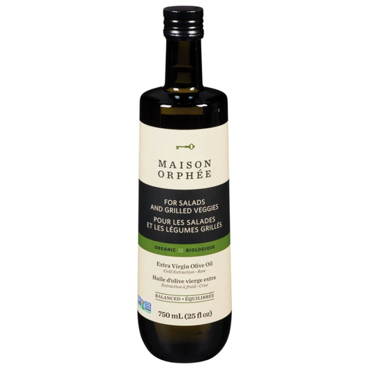 Maison Orphee Organic Extra Virgin Olive Oil Delicate 750ml