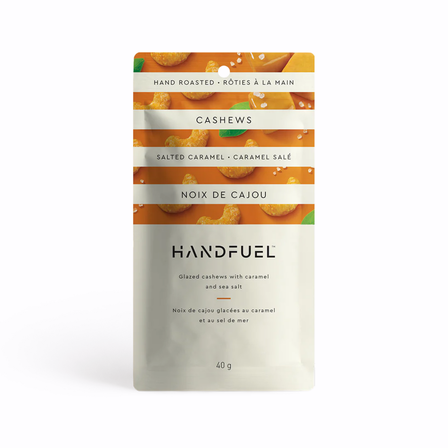 Handfuel Salted Caramel Cashews 40g