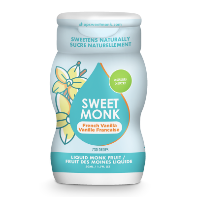 Sweet Monk French Vanilla Sweetener 730 Drops