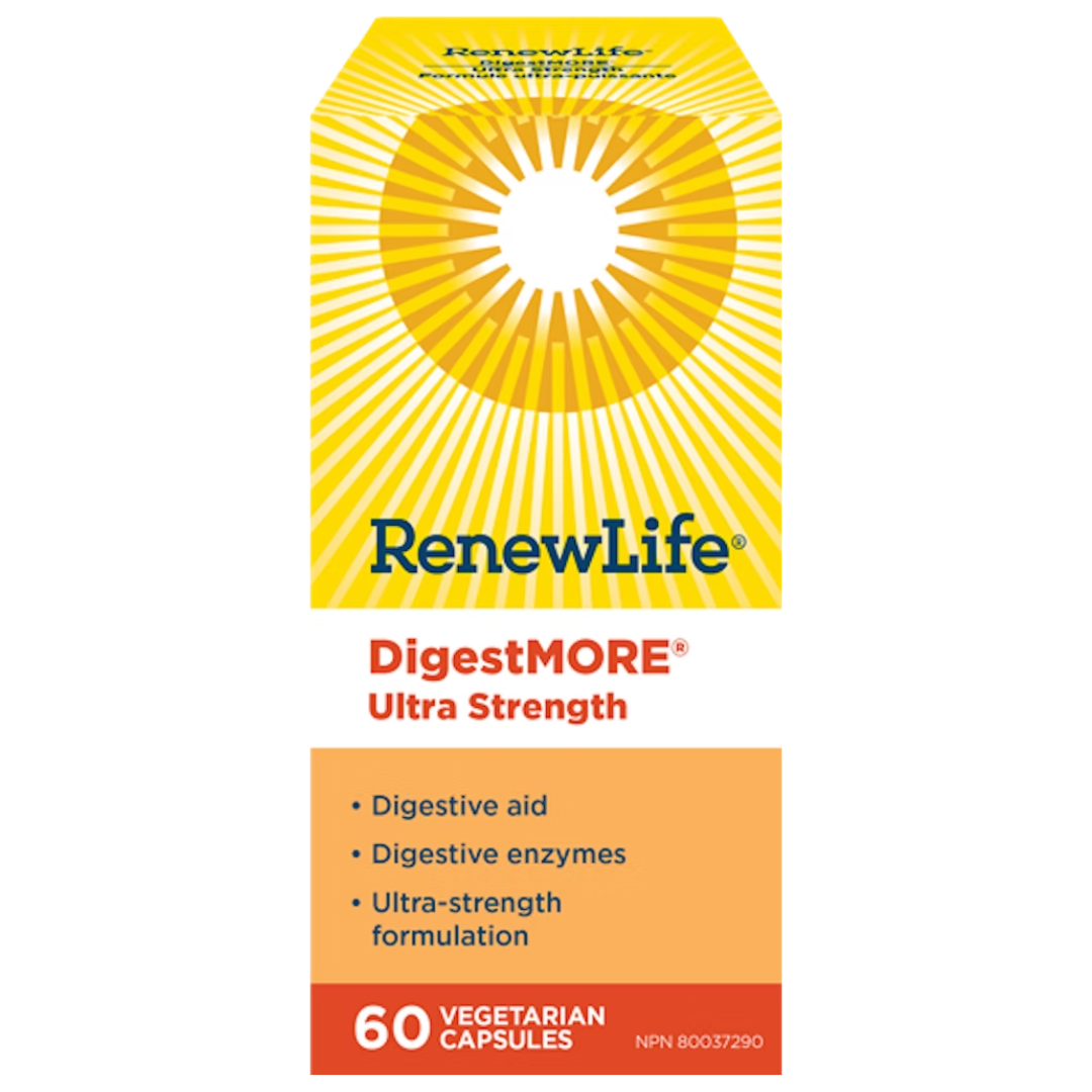 Renew Life Digest More Ultra 60 Veg Capsules