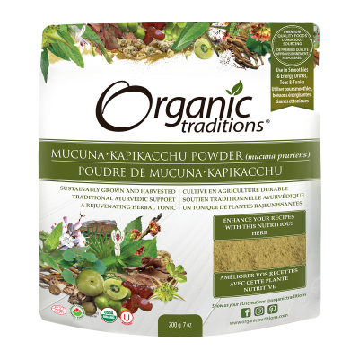 Organic Traditions Organic Mucuna Kapikacchu Powder 200g
