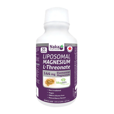 Naka Platinum Liposomal Magnesium L-Threonate 250mL