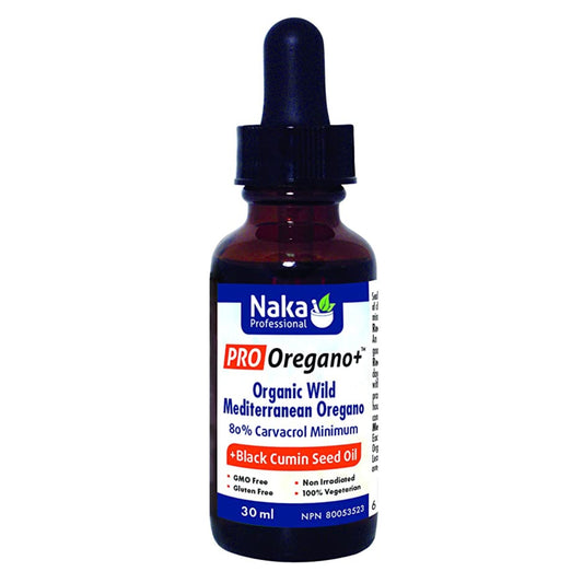 Naka Pro Organic Oregano Oil + Black Cumin Seed Oil 30 ml