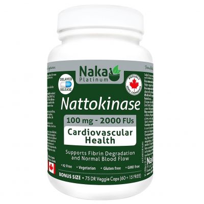 Naka Platinum Nattokinase 75 Capsules