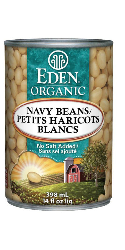 Eden Organic Navy Beans 398ml