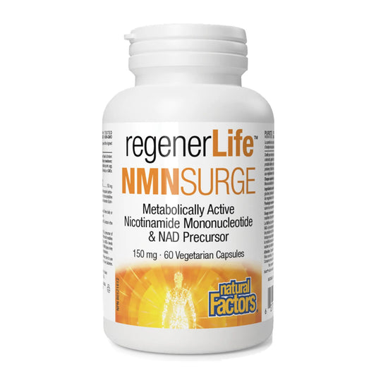 Natural Factors RegenerLife NMNSurge 60 Capsules