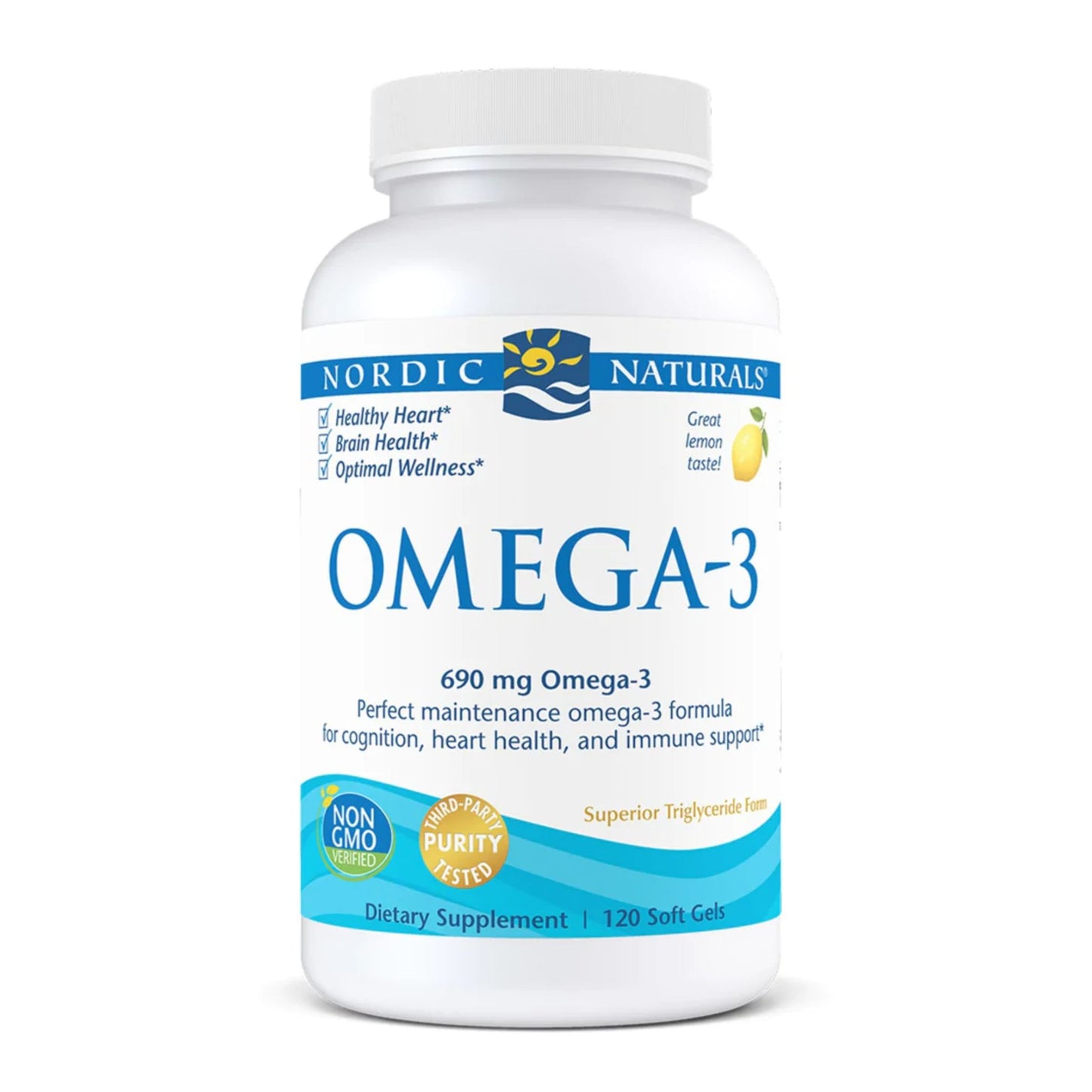 Nordic Naturals Omega 3 1000mg 120 SoftGels