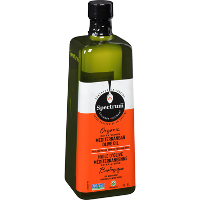 Spectrum Organic Extra Virgin Olive Oil Mediterranean 1L