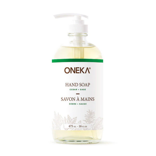 Oneka Cedar Sage Soap 475ml