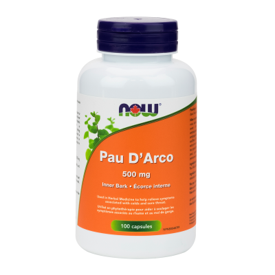 Now Pau D' Arco 500mg 100 Capsules