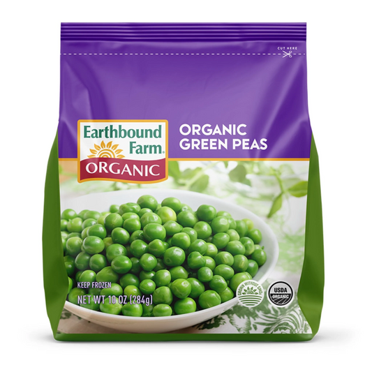 Earthbound Peas (Organic) 350g Frozen